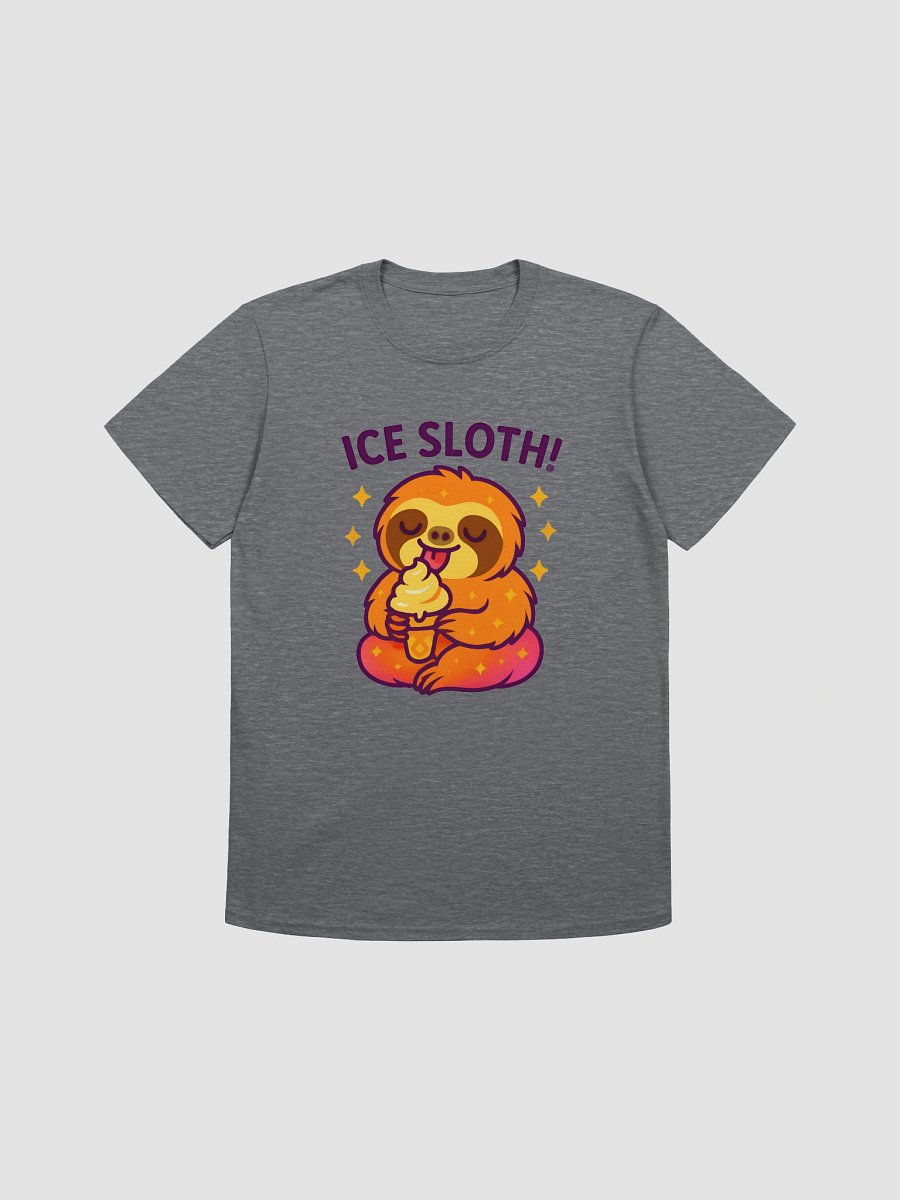 Ice Sloth! – Funny Sloth Ice Cream T-Shirt | Sloths Having Snacks Collection product image (1)