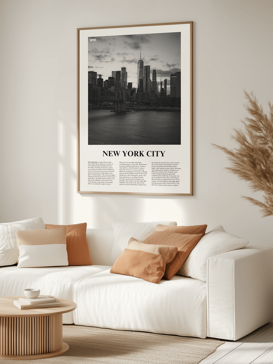 New York City 02 Newspaper Poster product image (3)