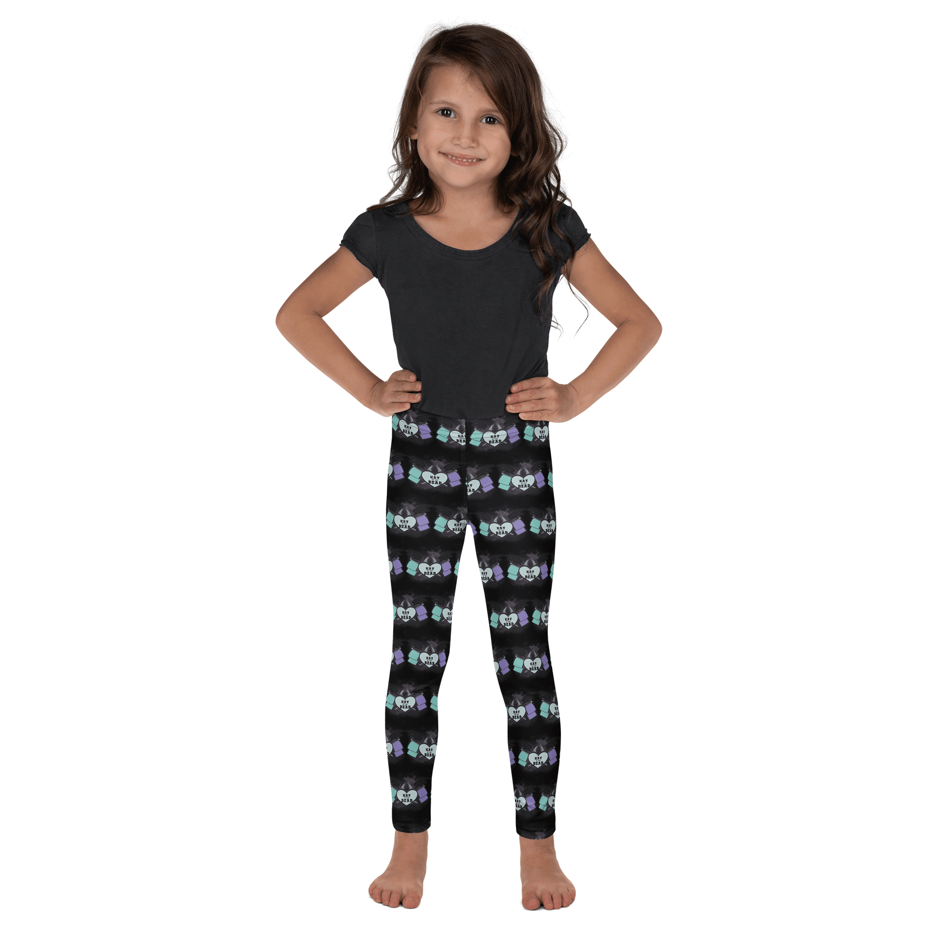 Kay_of_the_Dead Logo Kids Leggings product image (1)
