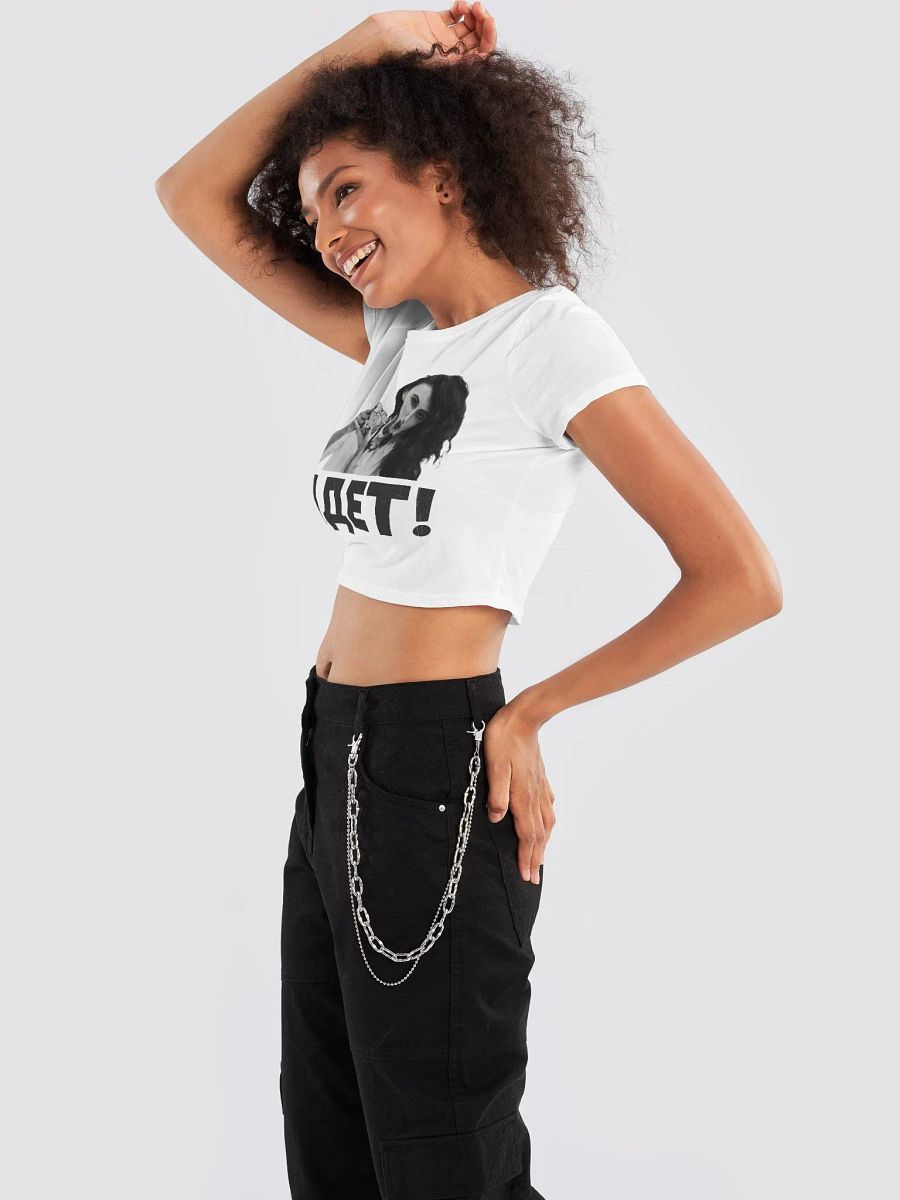 Camiseta mujer Crop Top Focus product image (1)
