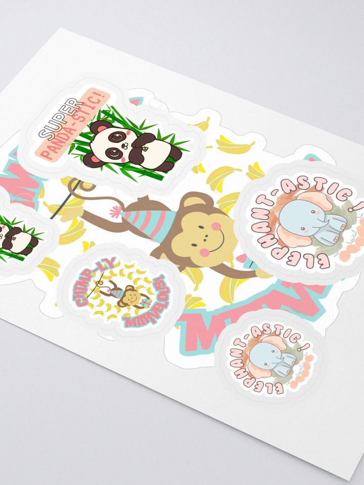Chimp-ly Marvelous Sticker Sheet product image (2)
