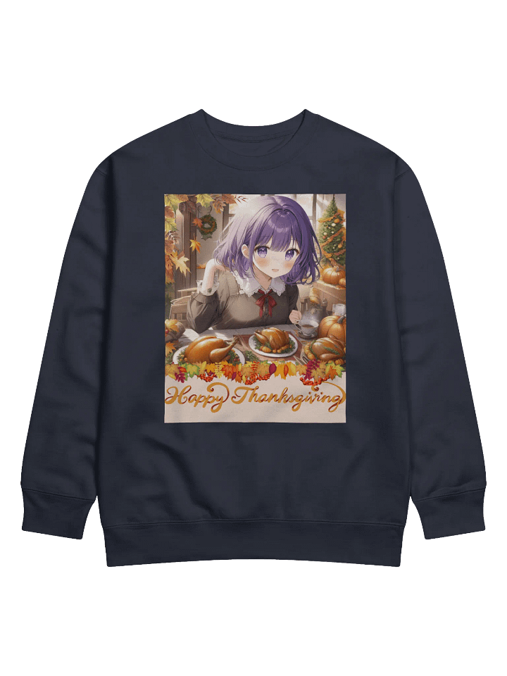 Anime Thanksgiving Feast Premium Sweatshirt product image (3)