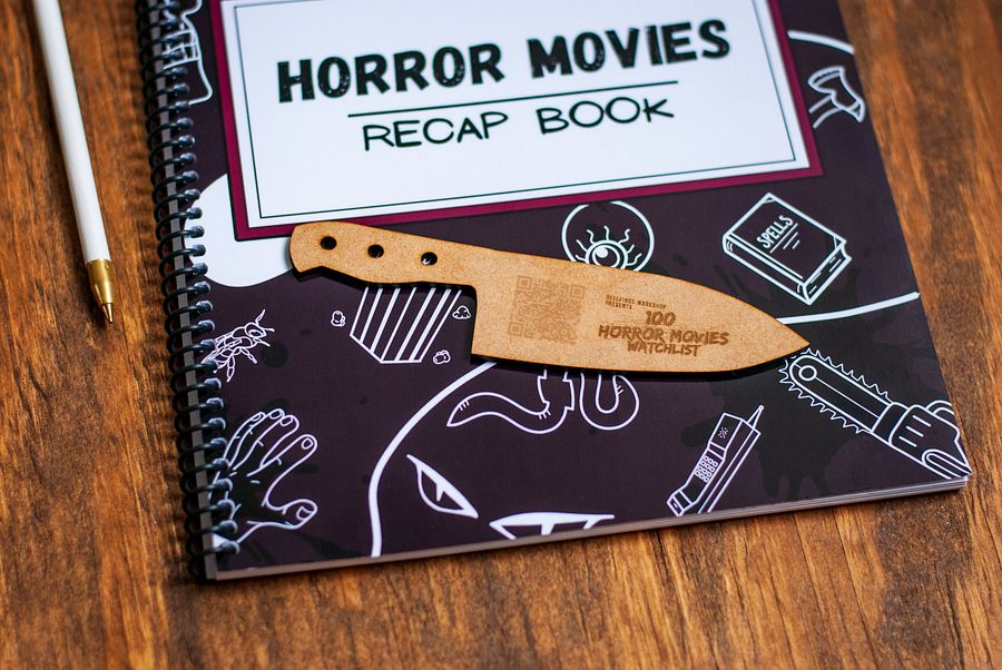 Horror Movies Recap Book | Movie Review & Log Book for Horror Fans product image (5)