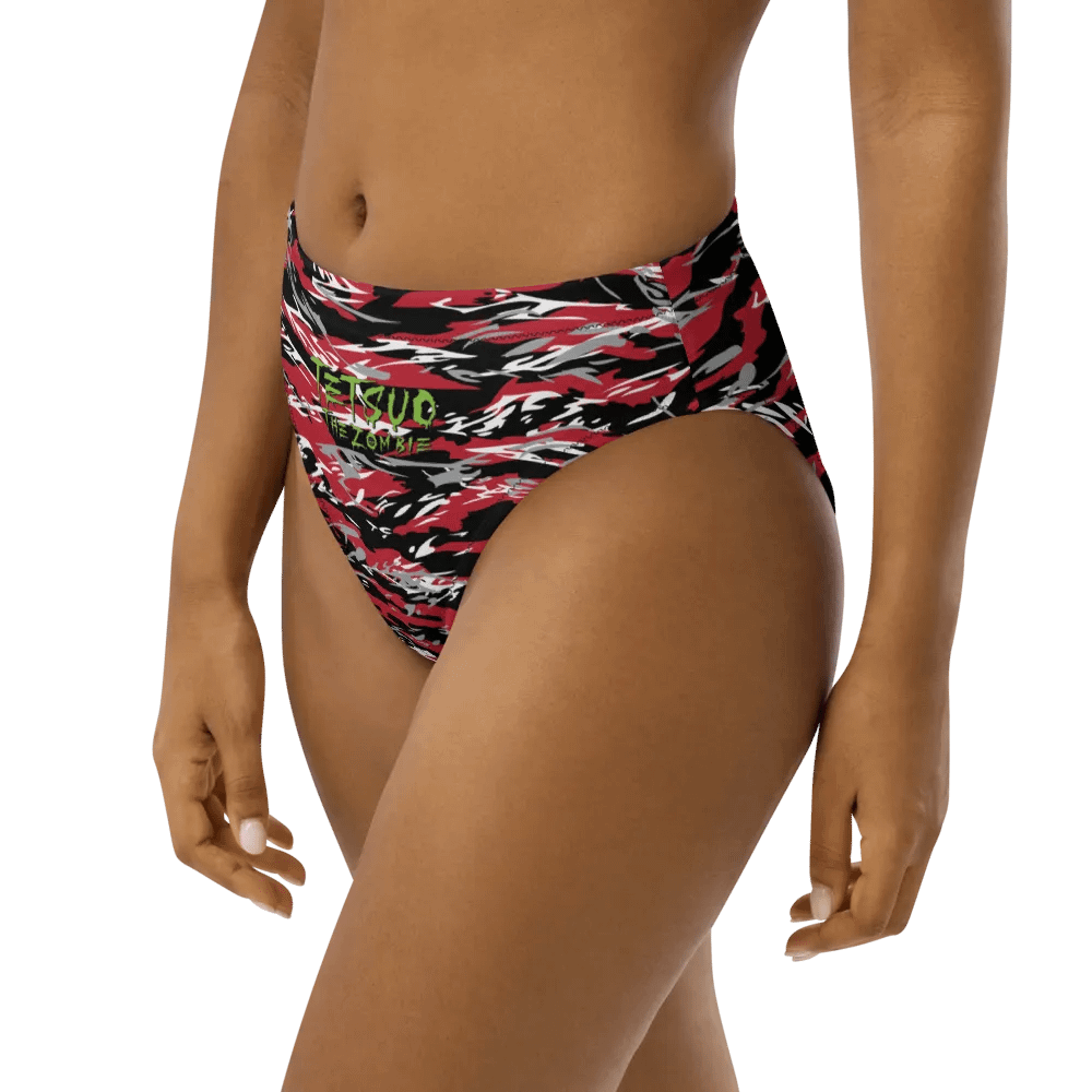 Blood Camo High Waisted Bikini Bottom product image (8)