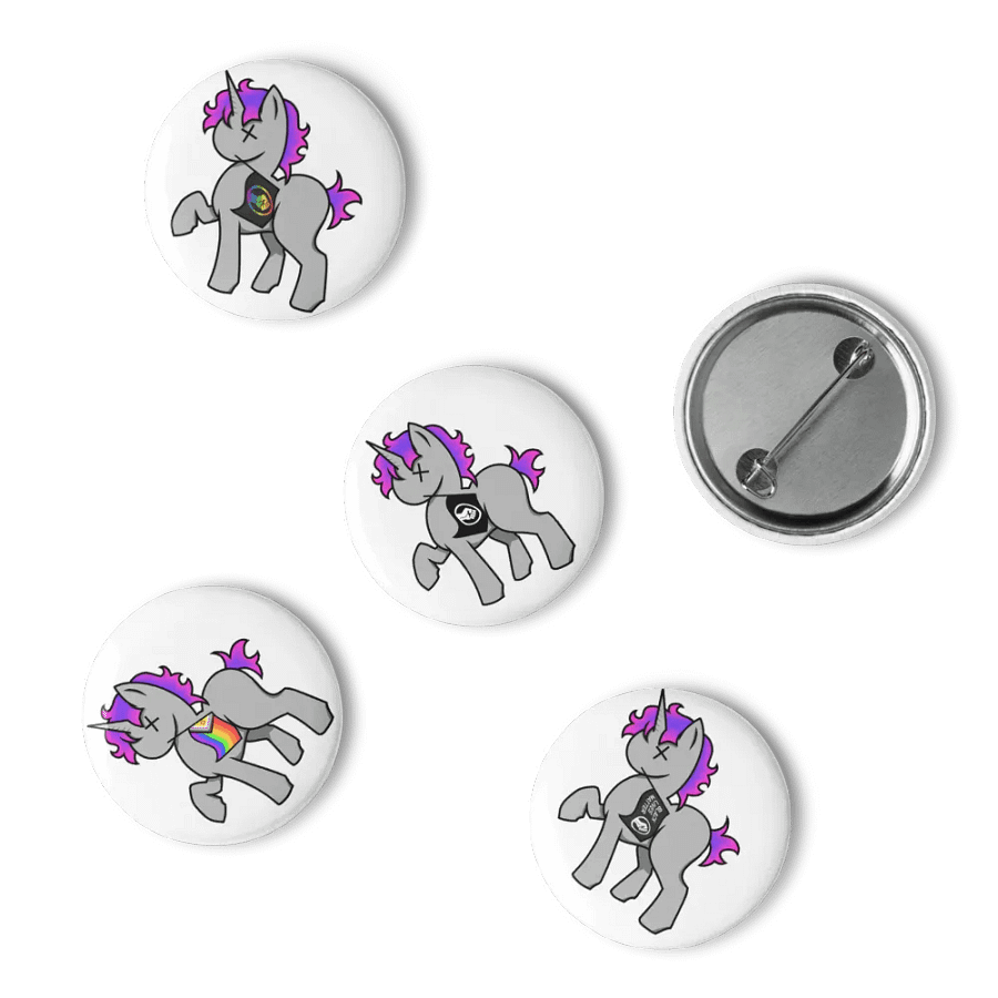 Unicorn + flags Pin Set product image (10)