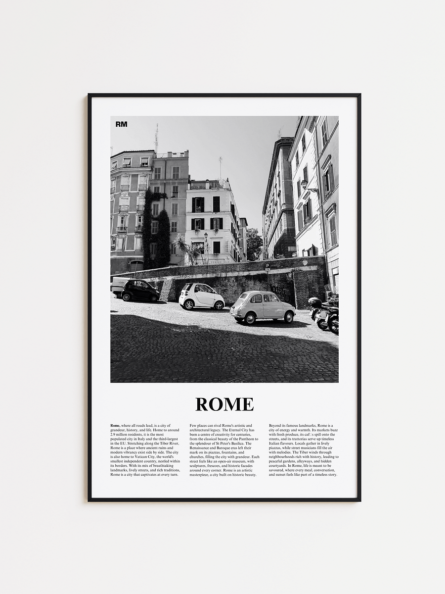 Rome 06 Newspaper Poster product image (1)