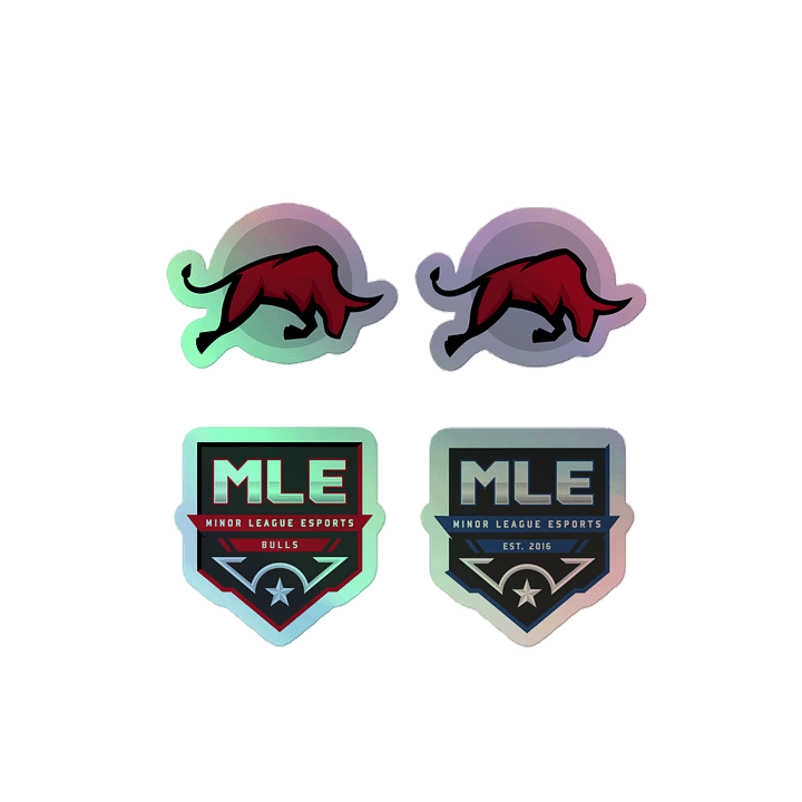 Bulls Holographic Sticker Set product image (2)