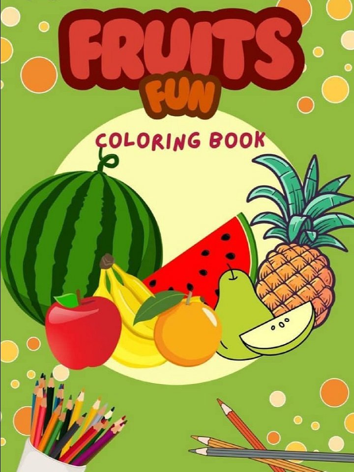 Fruits Coloring Book for Kids product image (1)