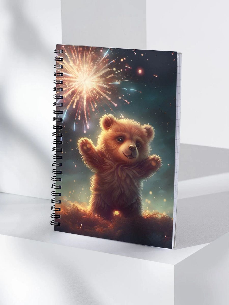 Fireworks Bear Notebook product image (4)