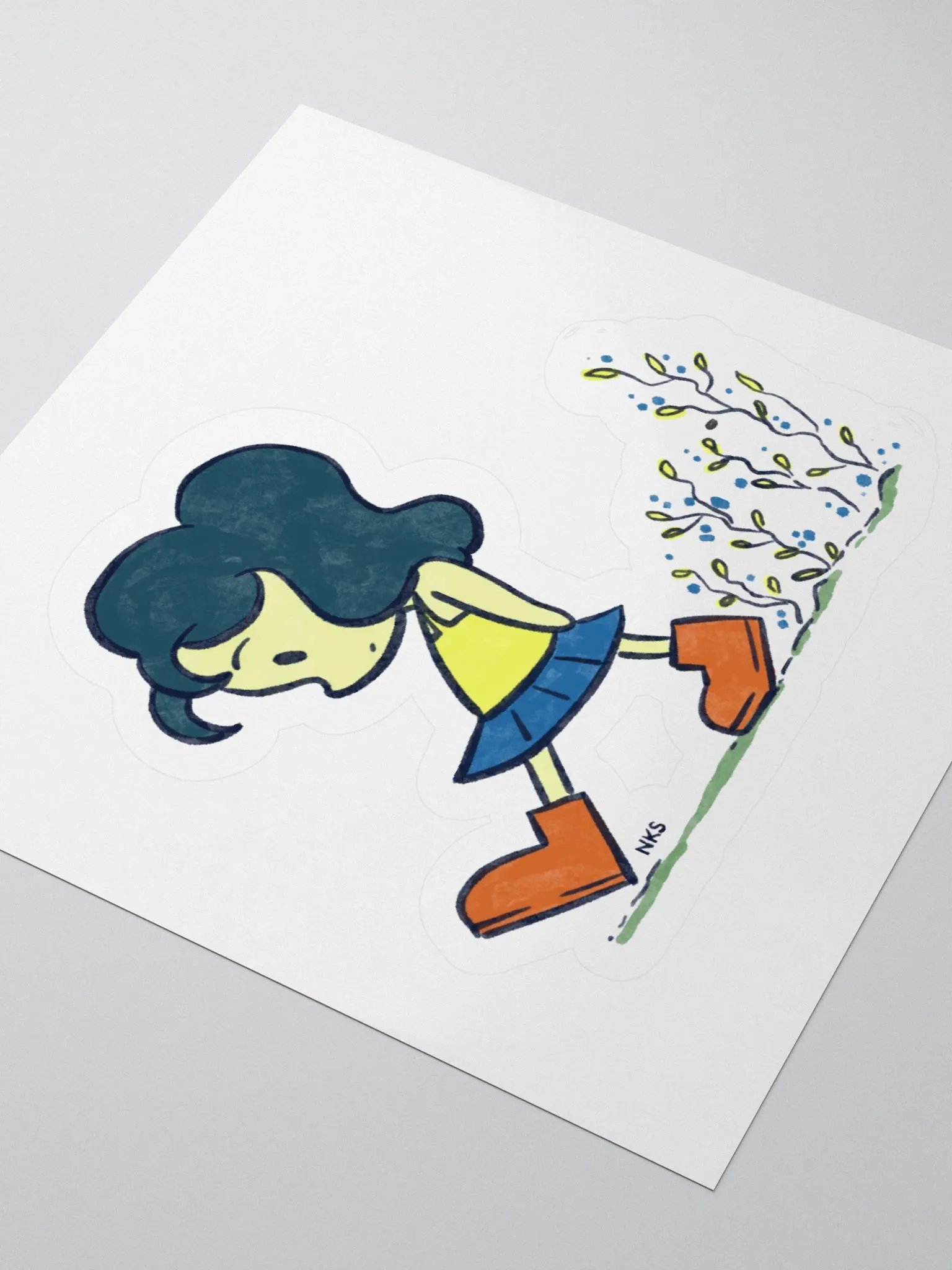 Flower Steps | Kiss Cut Stickers product image (7)