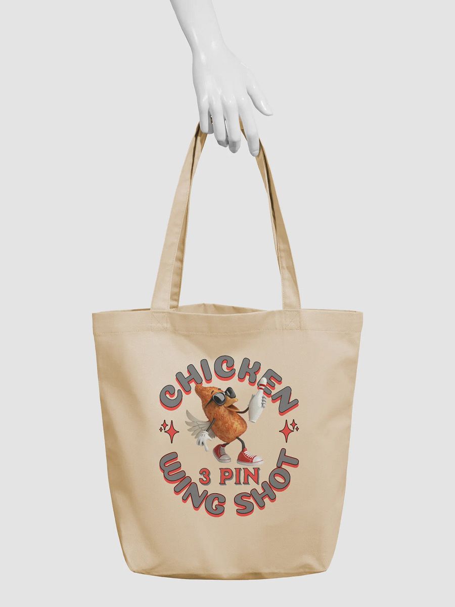 Chicken Wing Shot 3 Pin Bowling Tote Bag product image (6)