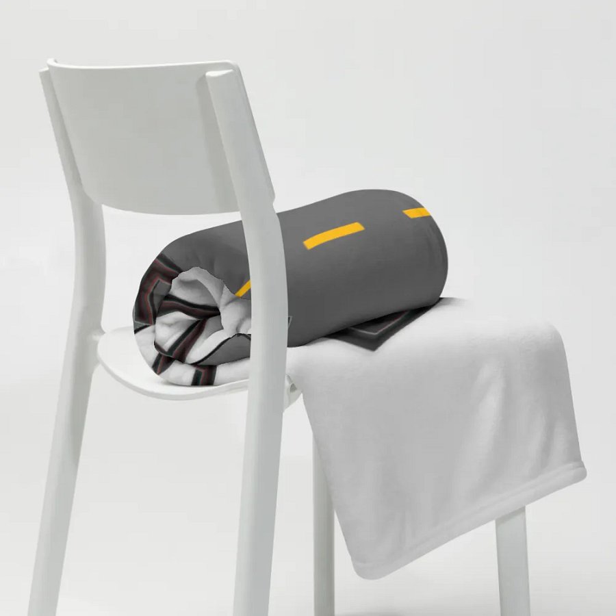 No Retreat - White - Throw Blanket product image (8)
