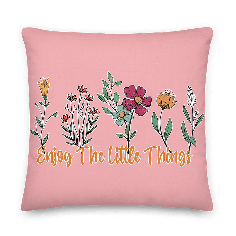 Cheerful Blossoms Premium Pillow product image (1)