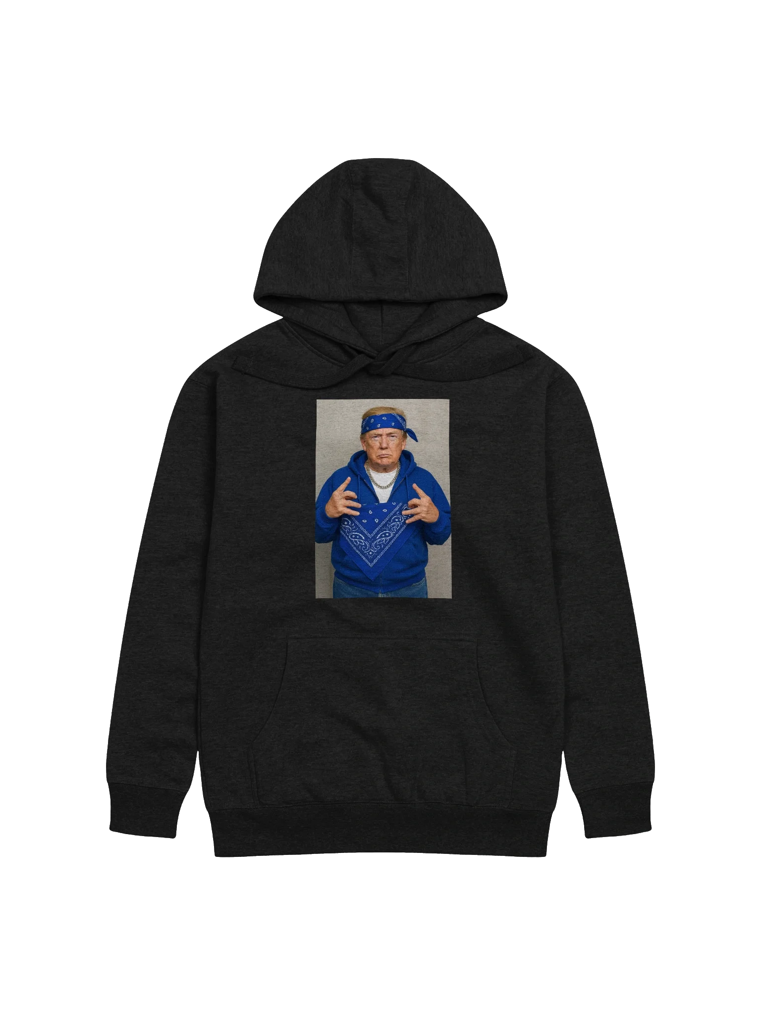 Trump Crips Gang Style Graphic Hoodie product image (1)