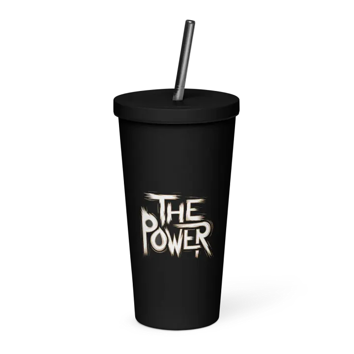 The Power Insulated Tumbler with a Straw product image (1)