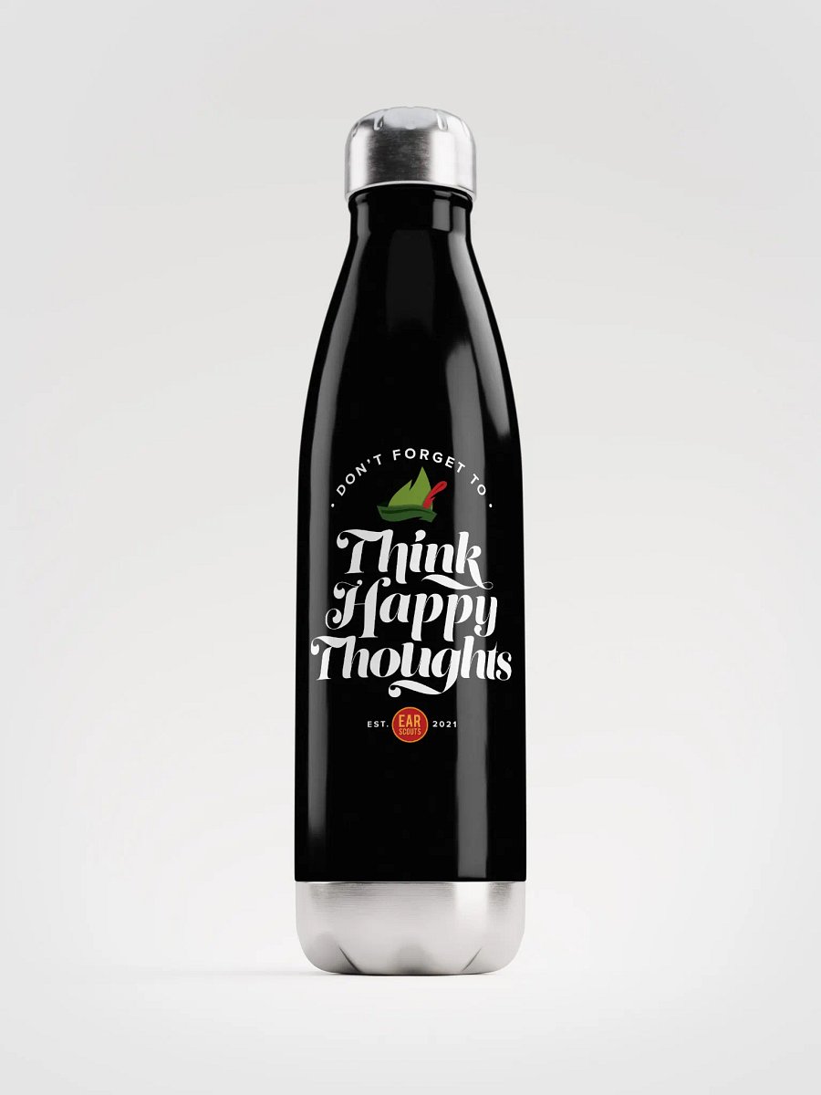 Happy Hydration Bottle (Black) product image (3)
