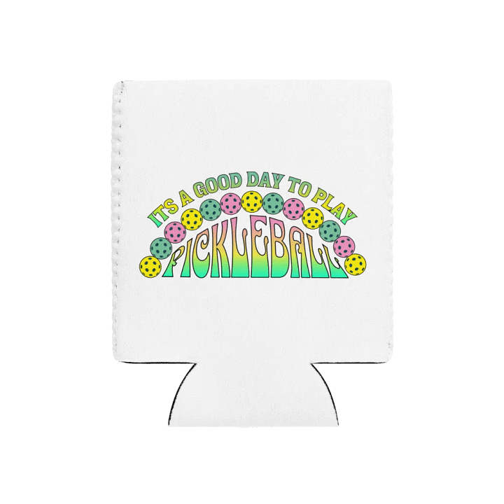 It's A Good Day To Play Pickleball Half Moon Coozie product image (1)