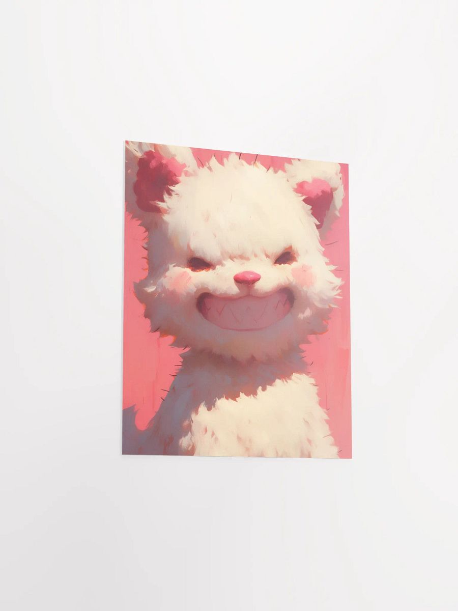 Whimsical Bear Grin Poster product image (5)
