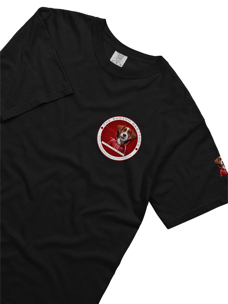 Pawsitively Cool Red Hoodie Dog T-Shirt product image (6)