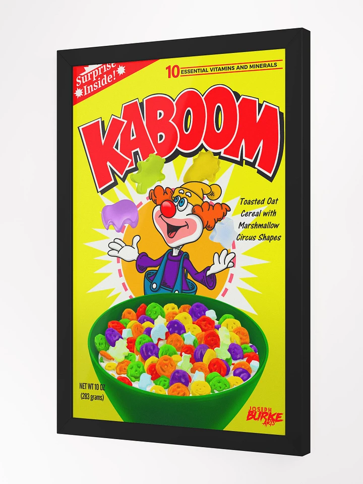🥣 Saturday Morning Breakfast Kaboom! Framed Print 🥣 product image (1)