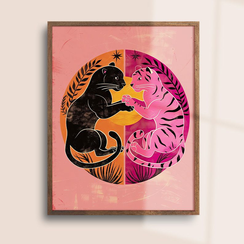 Maximalist Gallery Wall Set of 9 Colorful DIGITAL Prints product image (10)