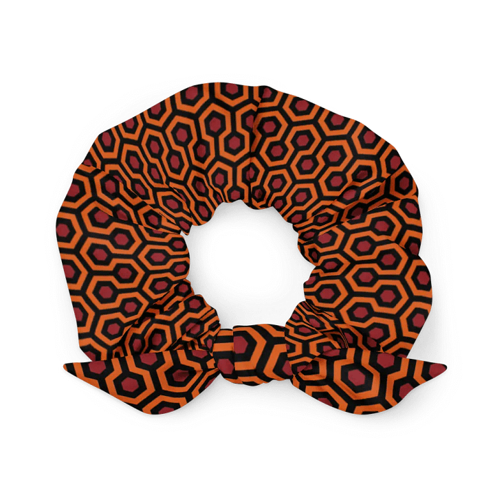 The Overlook Hotel Carpet Pattern Hair Scrunchie product image (1)