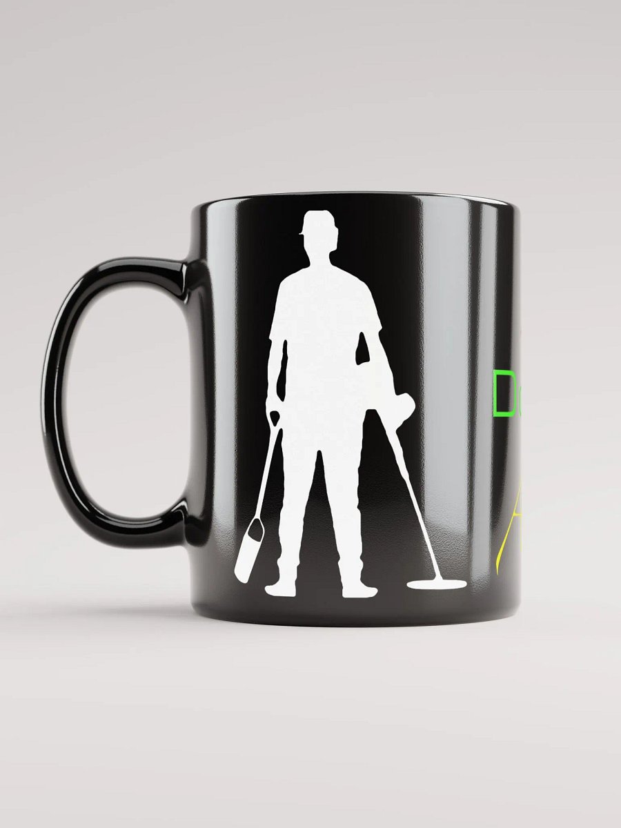 DDUA Glossy Black Mug product image (3)