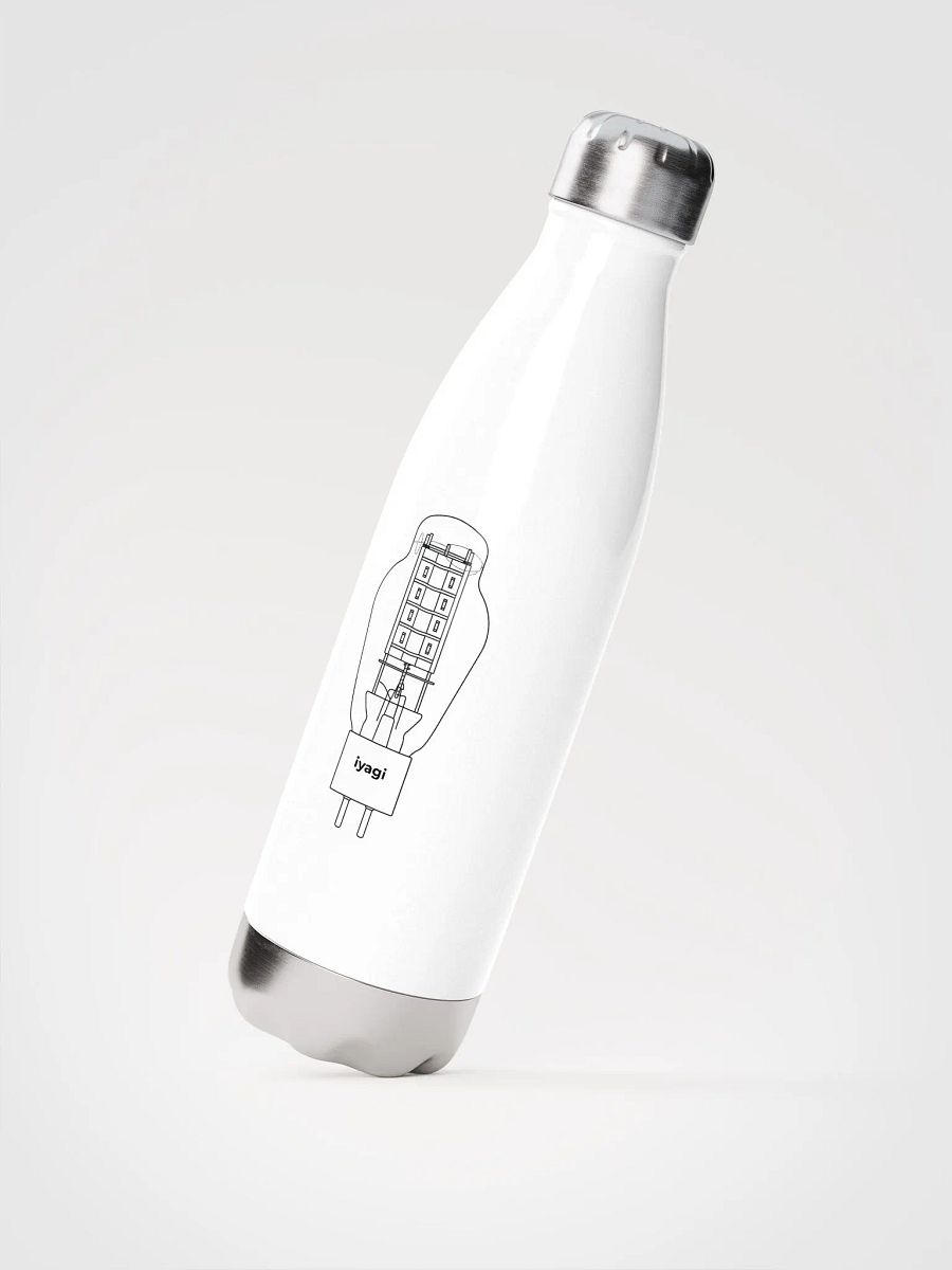 iyagi 300B Tube Stainless Steel Water Bottle (white) product image (1)
