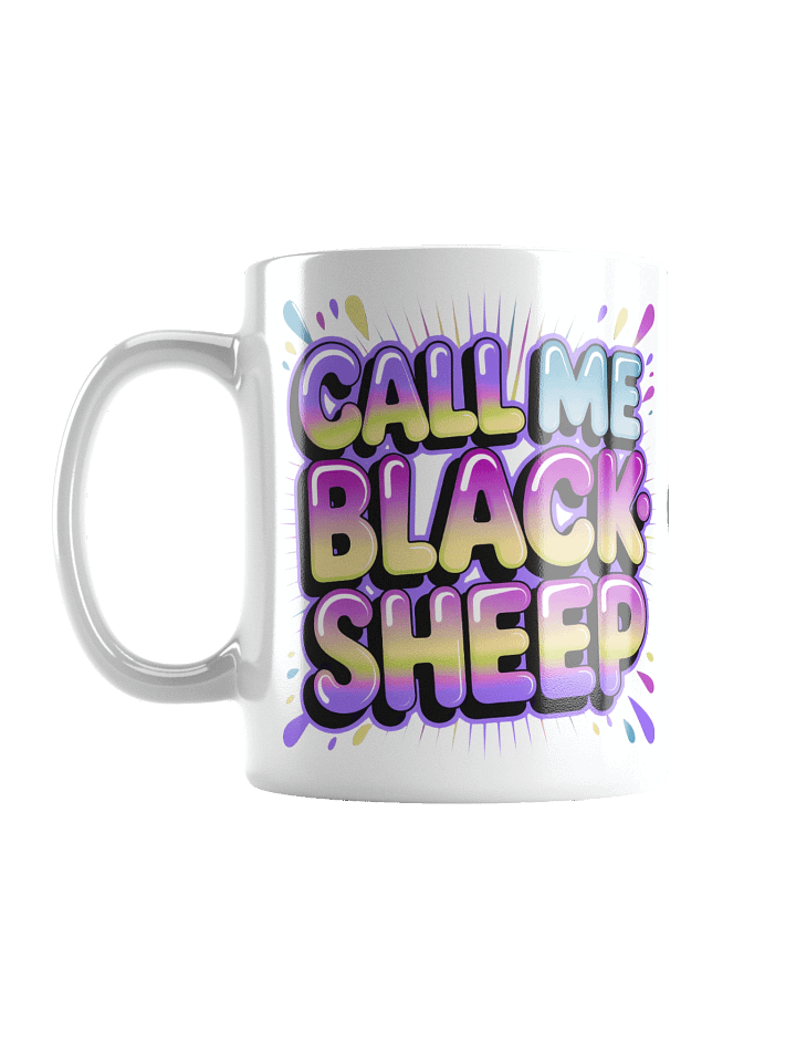 Dreamy CallMeBlackSheep White Glossy Mug product image (3)