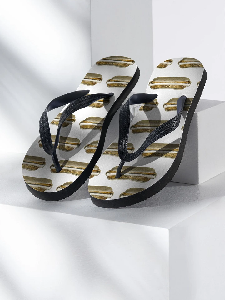 PopPez Golden Glizzy Flip Flops product image (1)