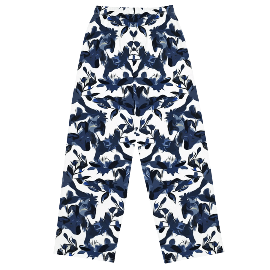 Wild Waves | Unisex Wide-Leg Pants product image (5)