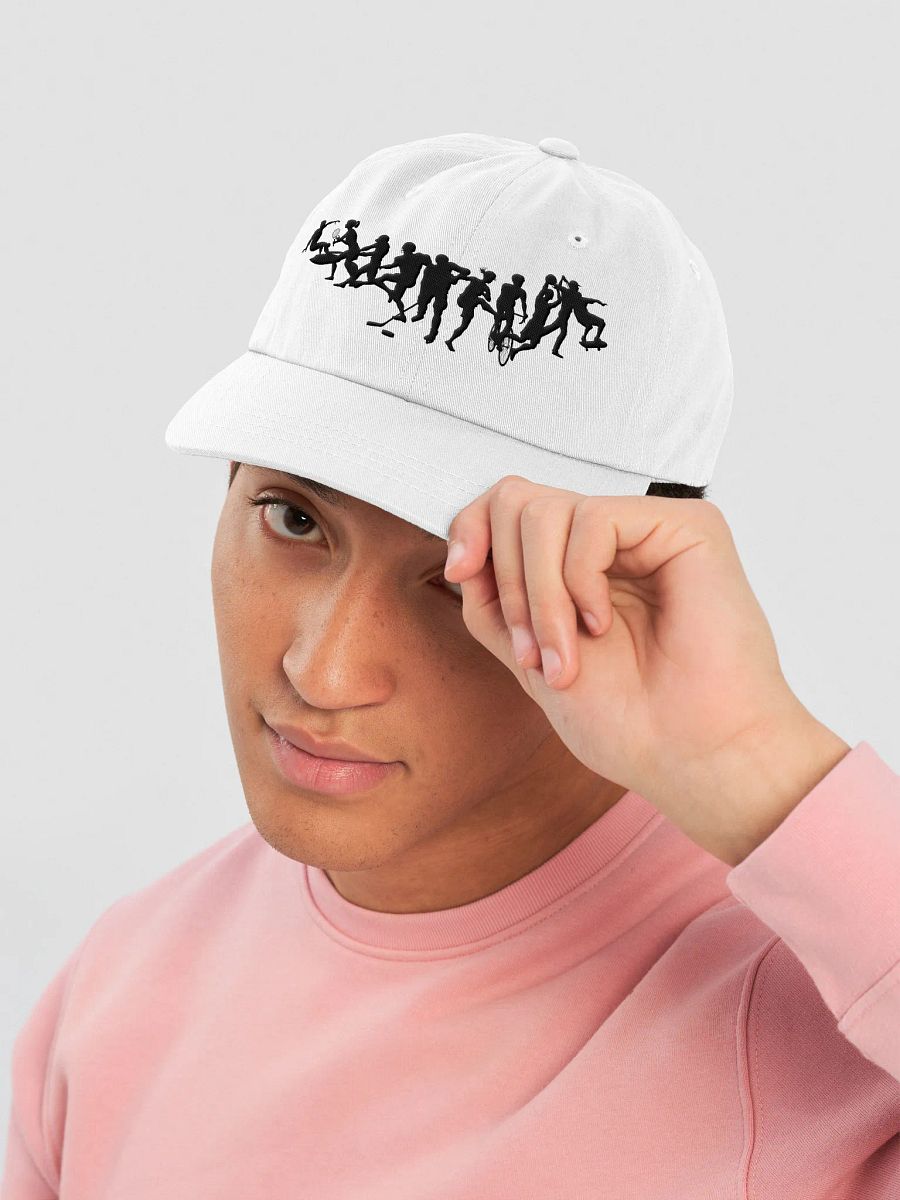 Sport Variety Dad Hat – Embroidered Athletic Cap Featuring Multiple Sports Icons for Fans & Athletes product image (25)