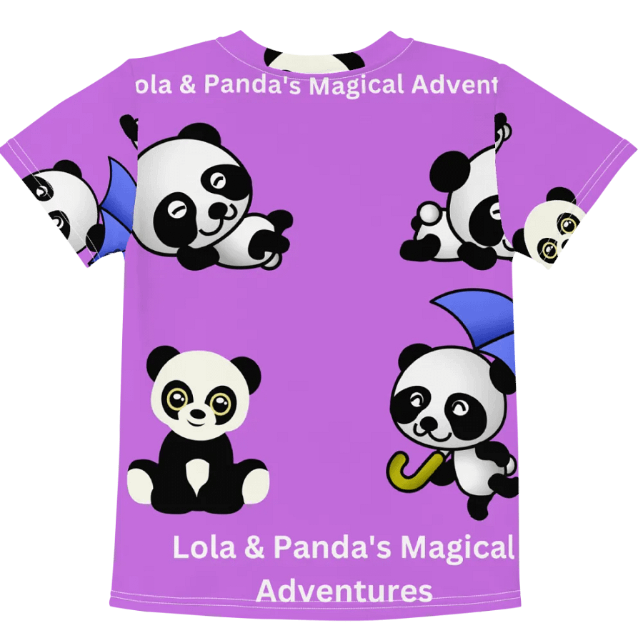 Lola & Panda's Magical Adventures Crew Neck T-Shirt product image (6)