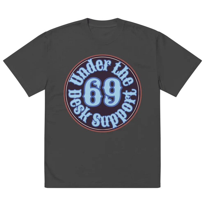 Desk Support Oversized T-Shirt product image (5)