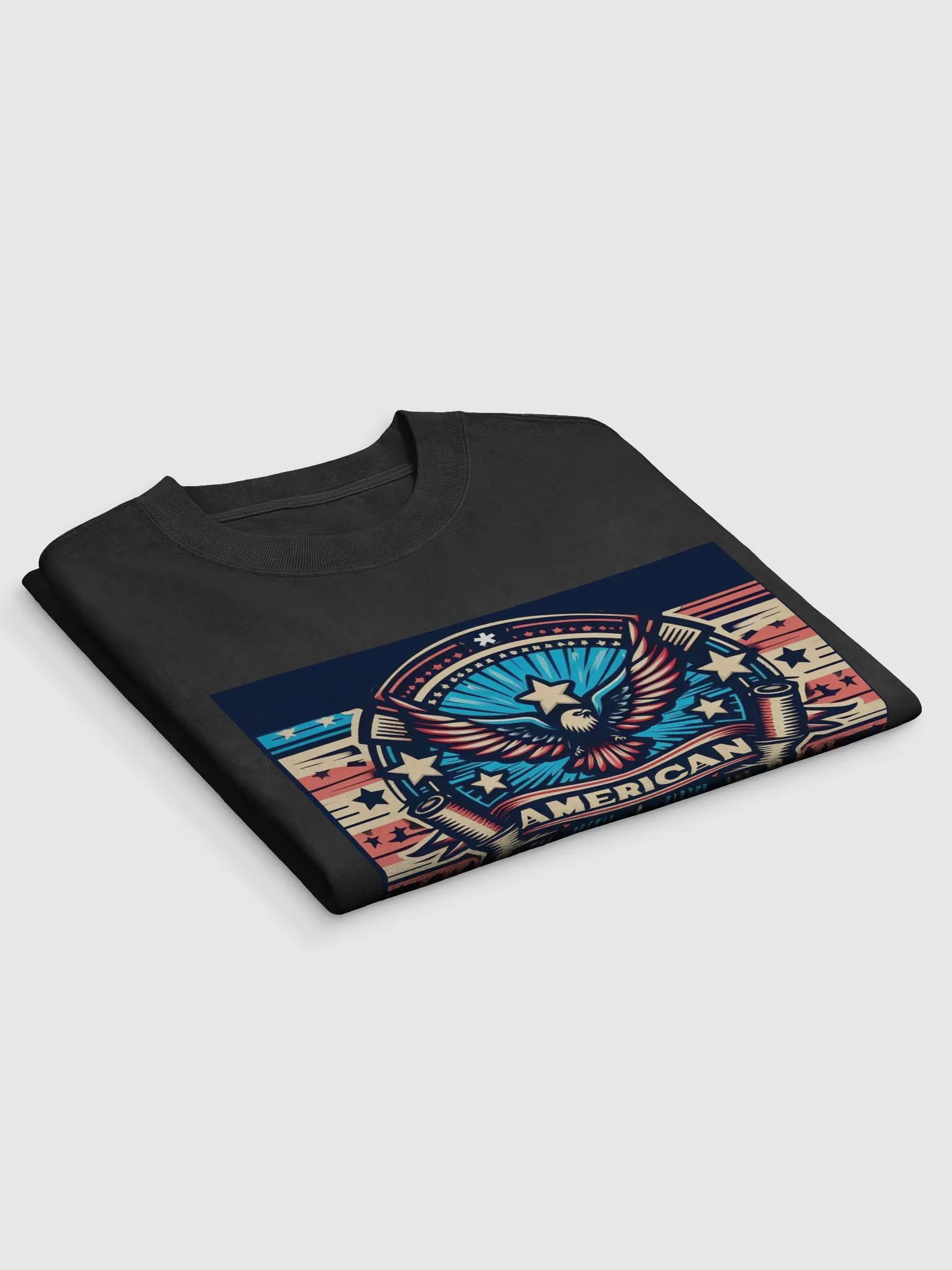 American Freedom Eagle Oversized Tee product image (9)