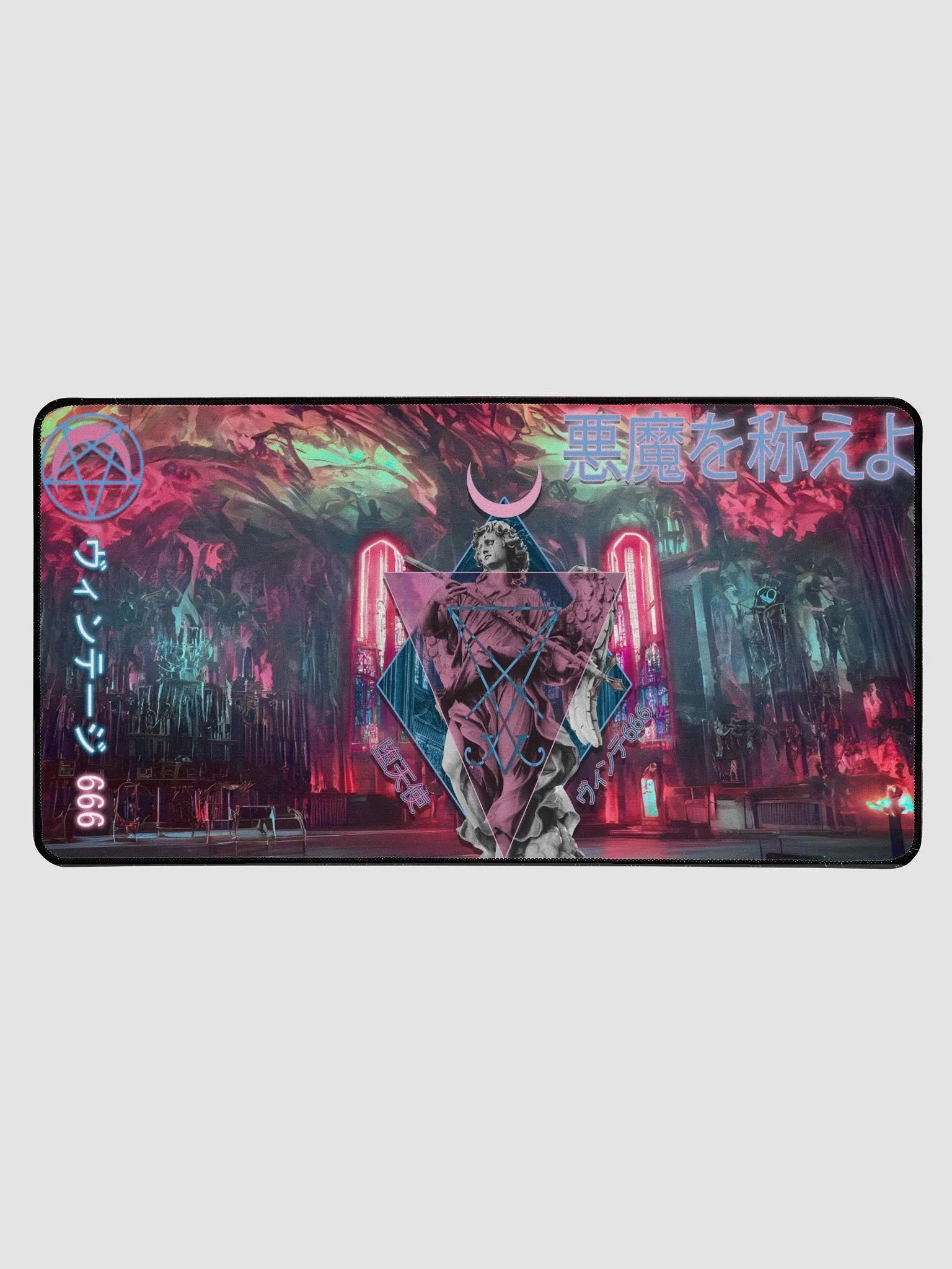 SatanicWave Fallen Angel Desk Mat product image (1)