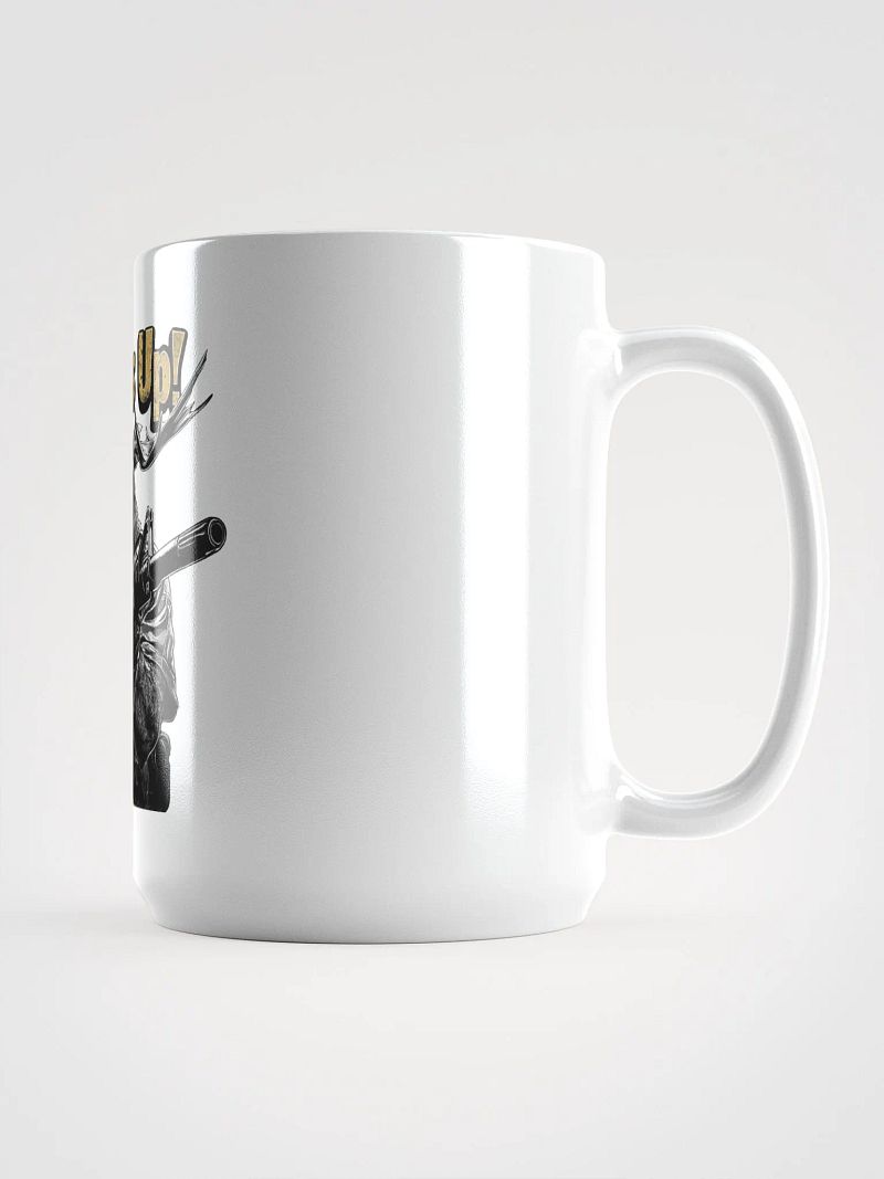 Antlers Up! Moose PMC Coffee Mug (White)