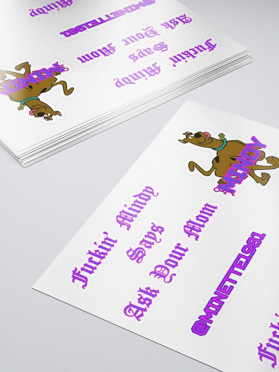 Ask Your Mom Sticker Sheet product image (5)