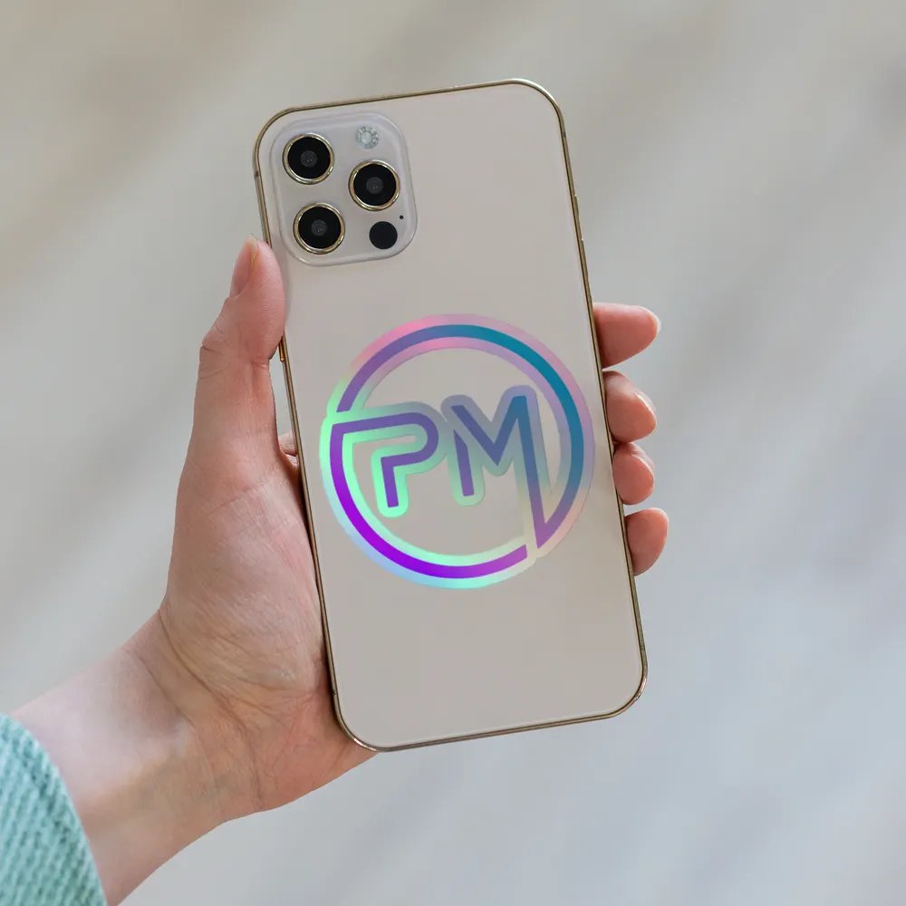 PM Gradient Holographic Sticker Set product image (6)