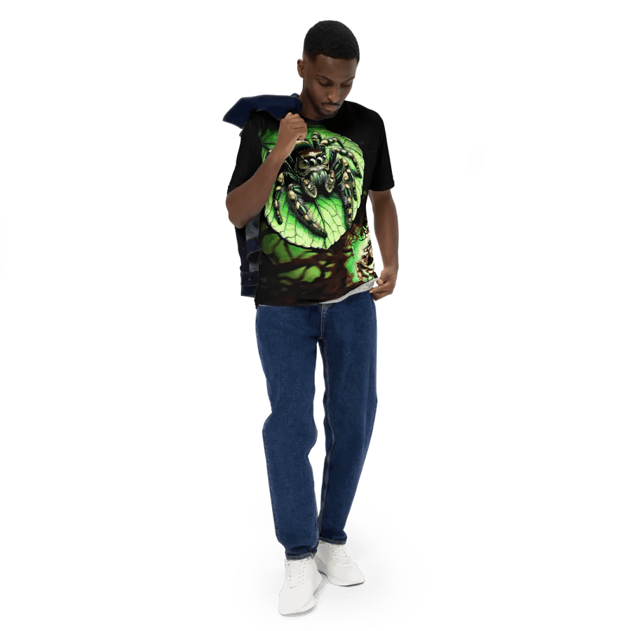 All over print Jumping spider T-shirt product image (7)