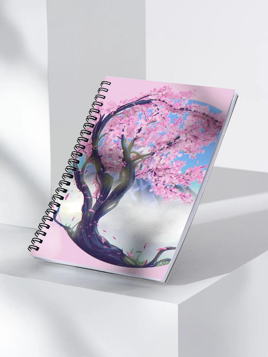 "Meet Me by the Blossomz" Spiral Notebook product image (3)