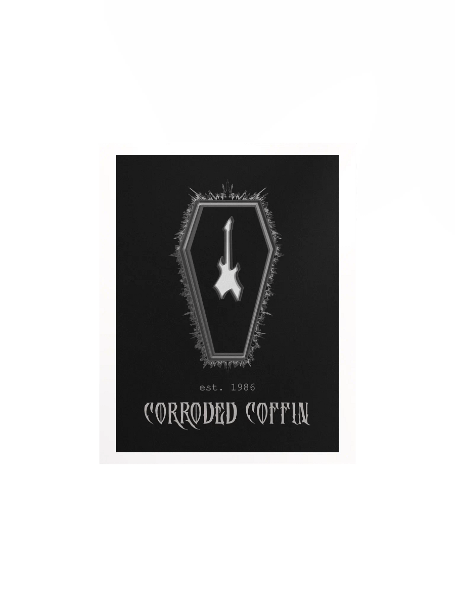 CORRODED COFFIN Print product image (1)