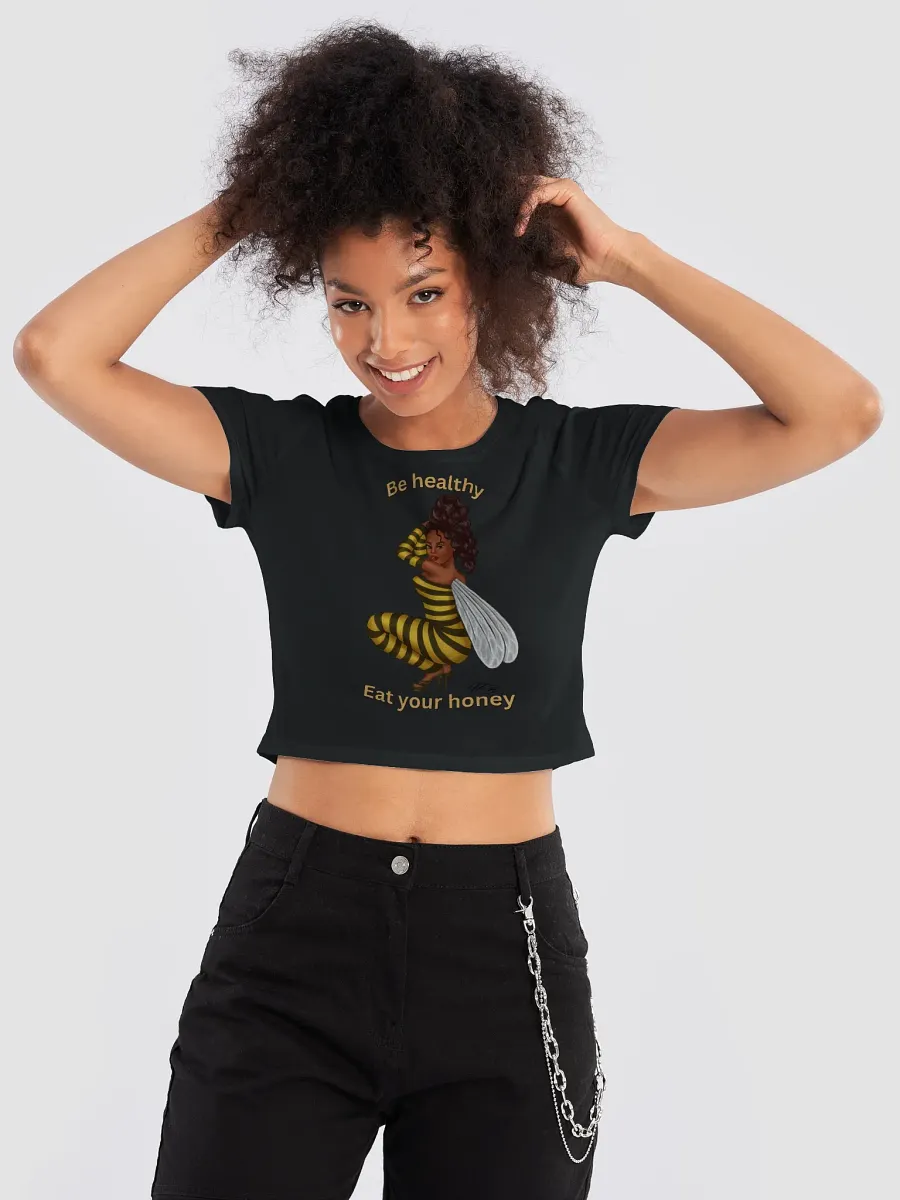 Bee Healthy Crop Tee product image (7)