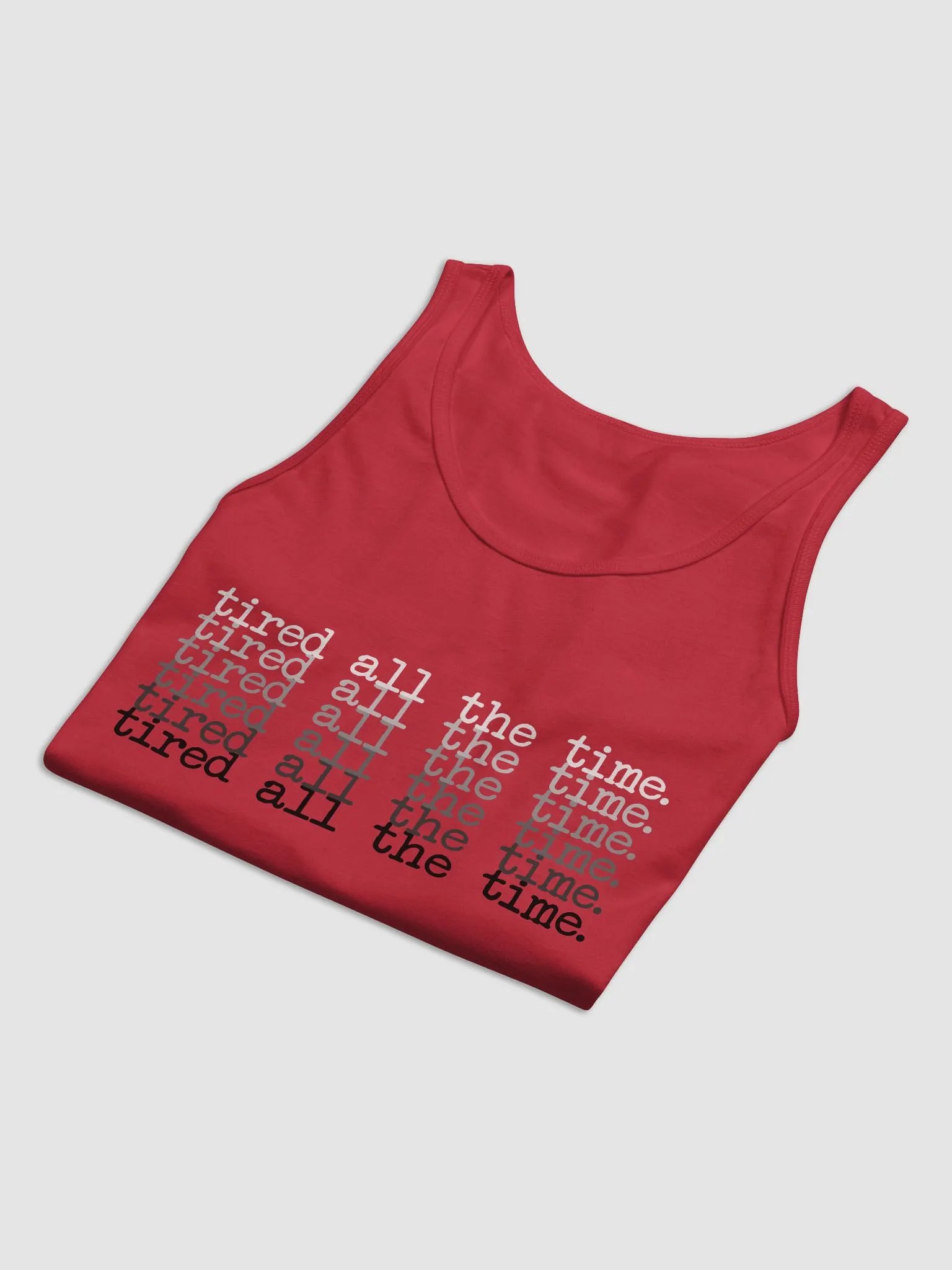 Tired All the Time Jersey Tank product image (3)