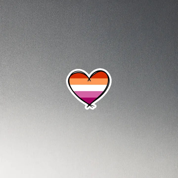 Lesbian Pride Magnet product image (4)