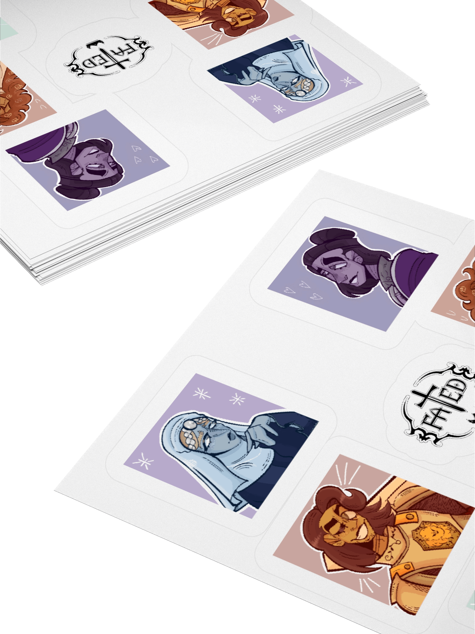 Fated Main Cast Sticker Set (Act 1) product image (11)