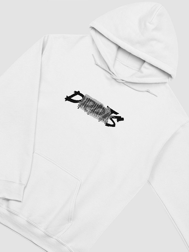 DRPTS BARCODE HOODIE: White product image (2)