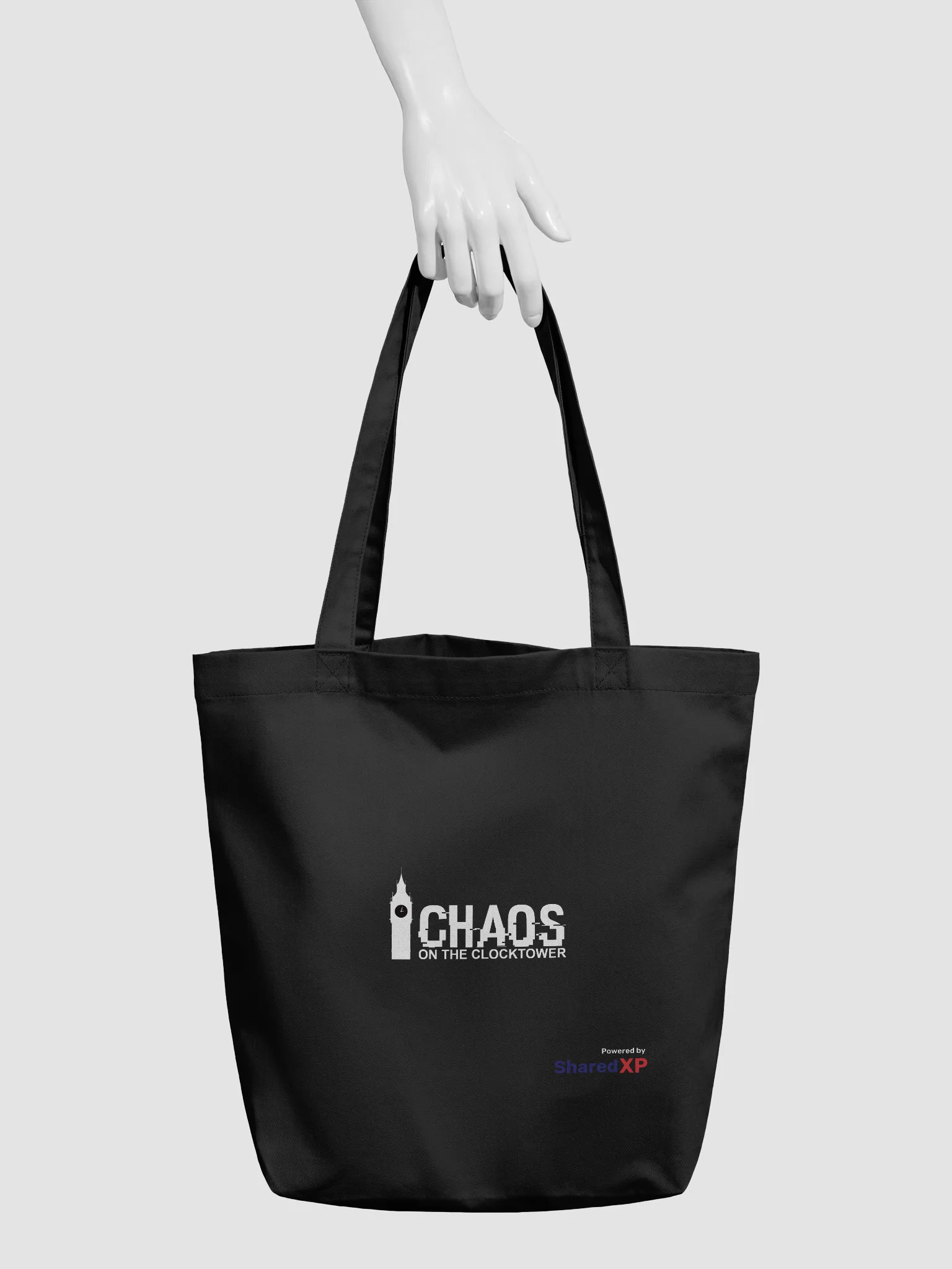 Chaos on the Clocktower Tote Bag product image (6)