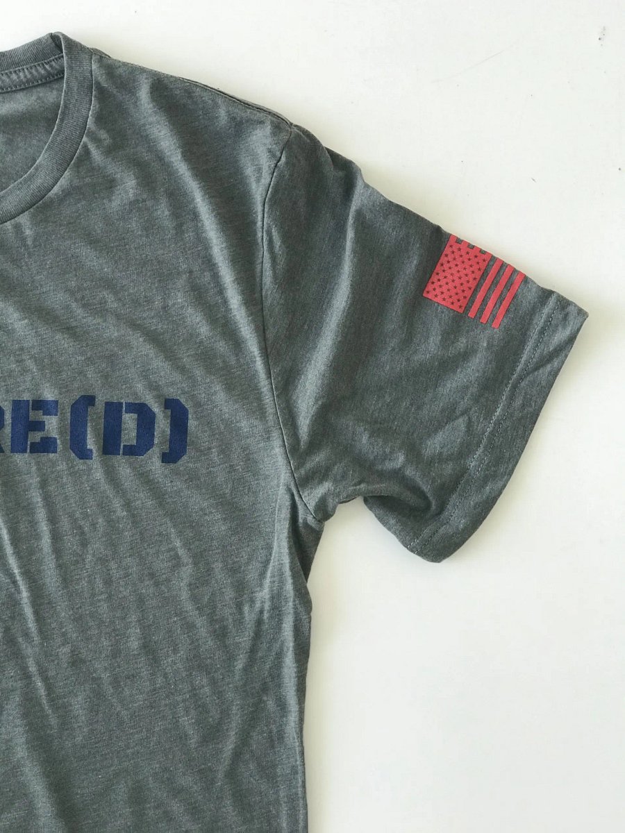 RESTORE(D) "USA" Men of Iron T-Shirt product image (4)
