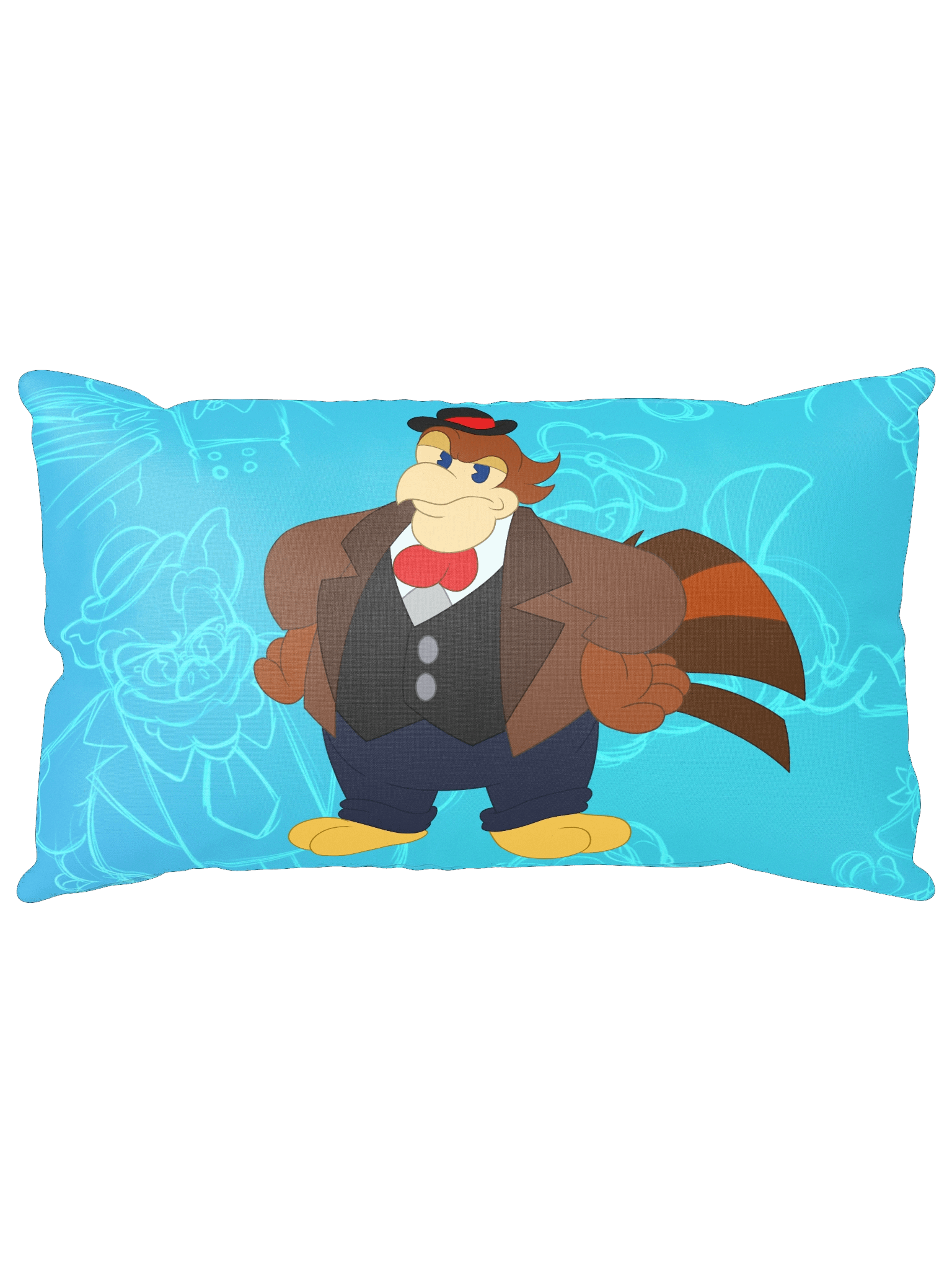 Tommy Turkey All-Over Print Pillow product image (13)